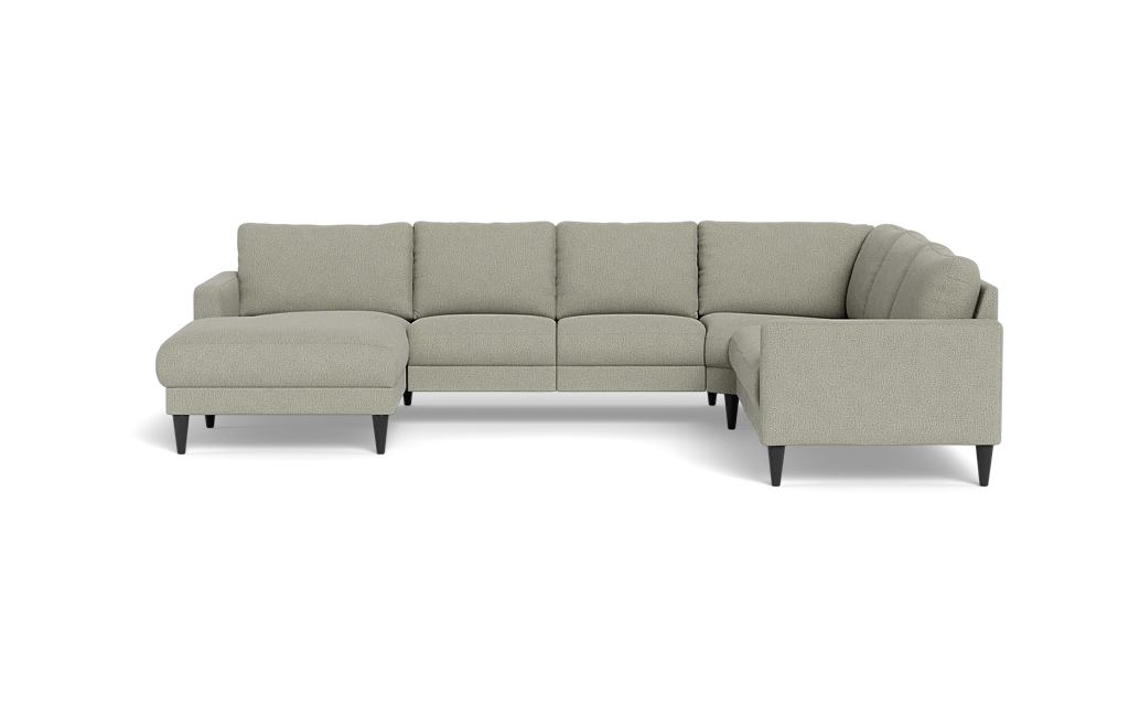 Stamford 2543 hjørnesofa med chaiselong - Montana stof - Stone - Venstrevendt
