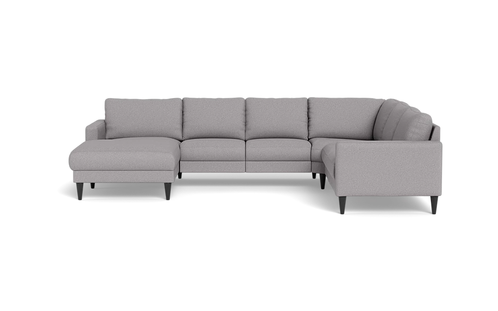Stamford 2543 hjørnesofa med chaiselong - Idaho stof - Steel - Venstrevendt