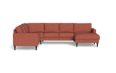 Stamford 2543 hjørnesofa med chaiselong - City stof - Blush - Højrevendt
