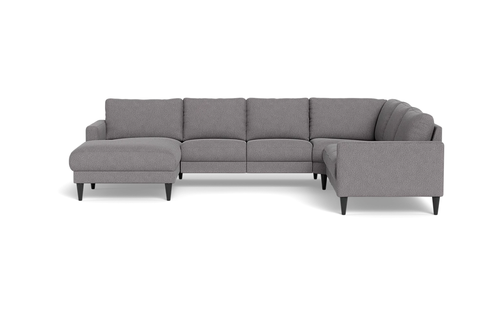 Stamford 2543 hjørnesofa med chaiselong - Montana stof - Grey - Venstrevendt