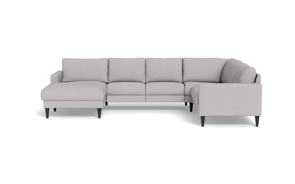 Stamford 2543 hjørnesofa med chaiselong - Brego stof - Grey - Venstrevendt