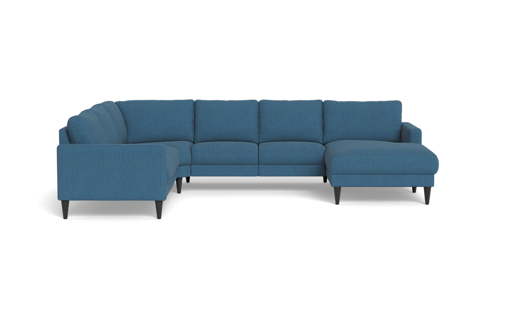 Stamford 2543 hjørnesofa med chaiselong - Lido stof - Light Blue - Højrevendt