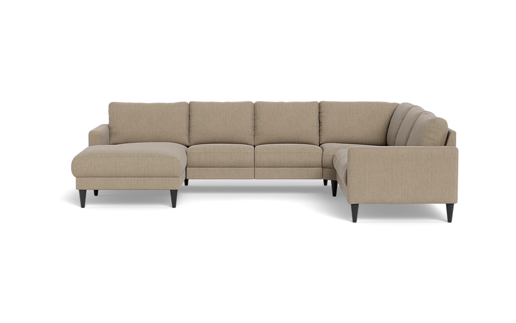 Stamford 2543 hjørnesofa med chaiselong - Lido stof - Grey - Venstrevendt