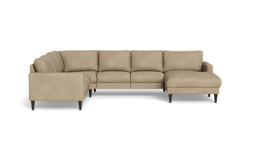 Stamford 2543 hjørnesofa med chaiselong - Kentucky stof - Beige - Højrevendt