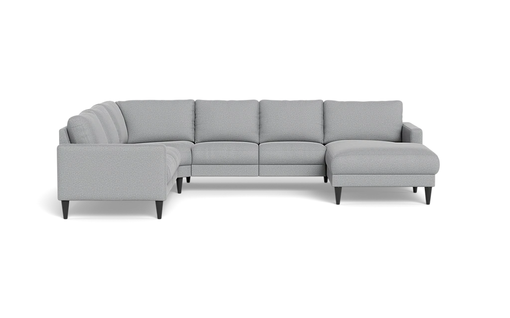 Stamford 2543 hjørnesofa med chaiselong - Oakland stof - Light Grey - Højrevendt