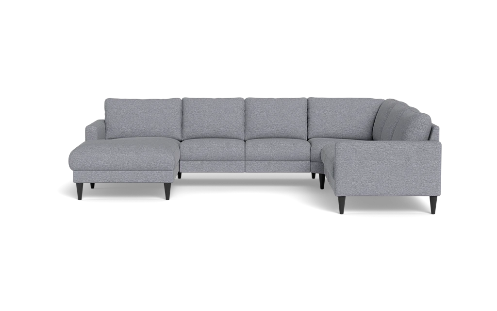 Stamford 2543 hjørnesofa med chaiselong - City stof - Light grey - Venstrevendt
