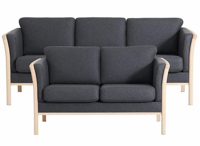 Larvik 3+2 pers. sofa - Uldfilt