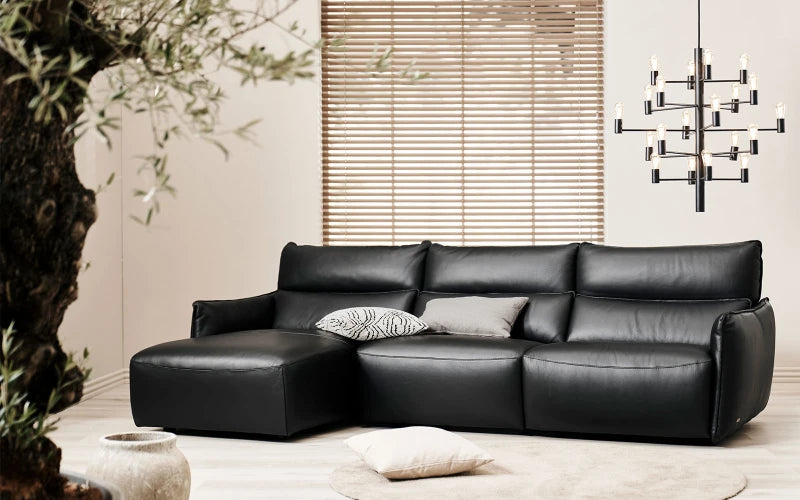 Natuzzi Editions C027 sofa med chaiselong