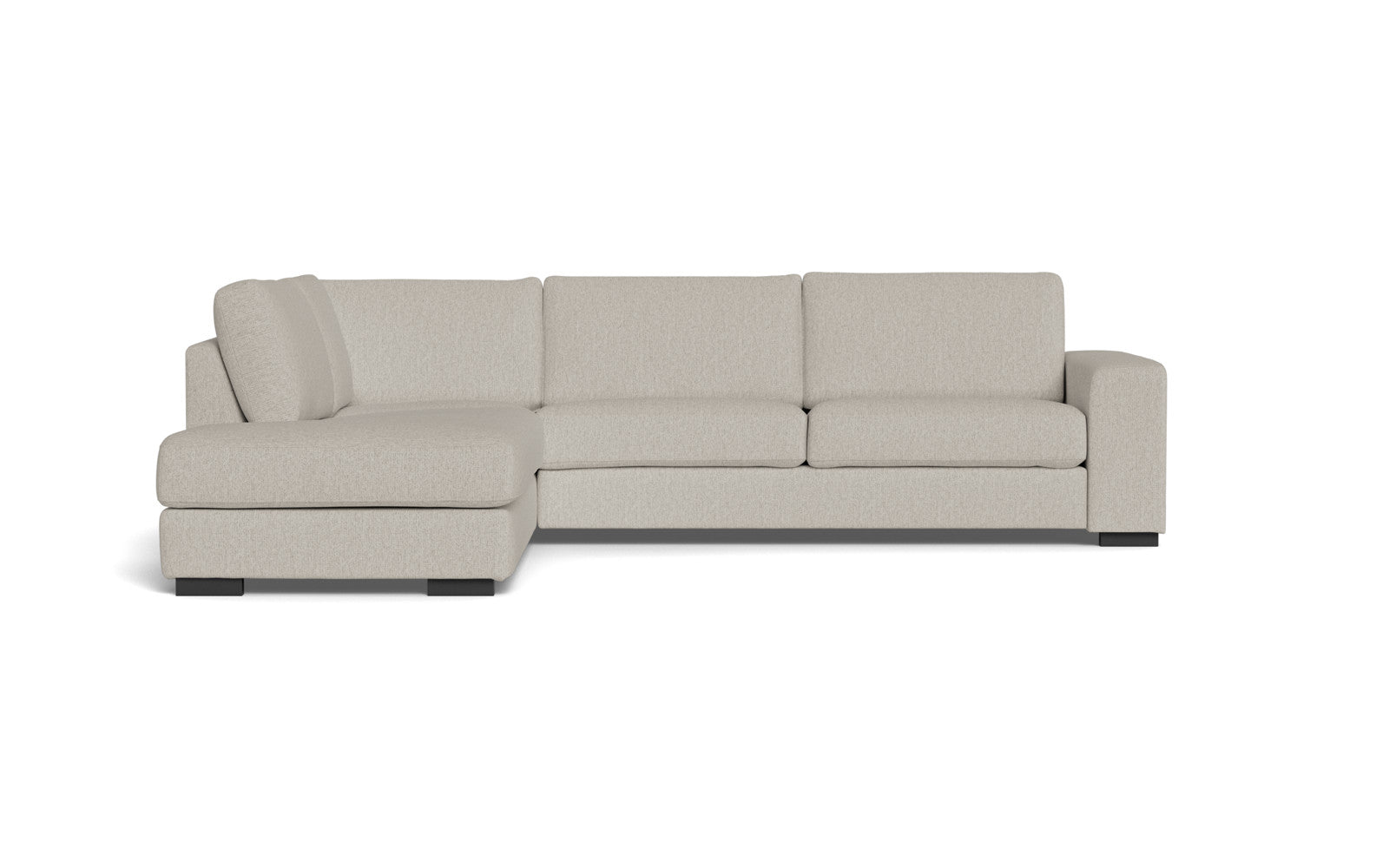 Malmø sofa med open end - Alis - Mito stof - 4297 desert, Venstrevendt