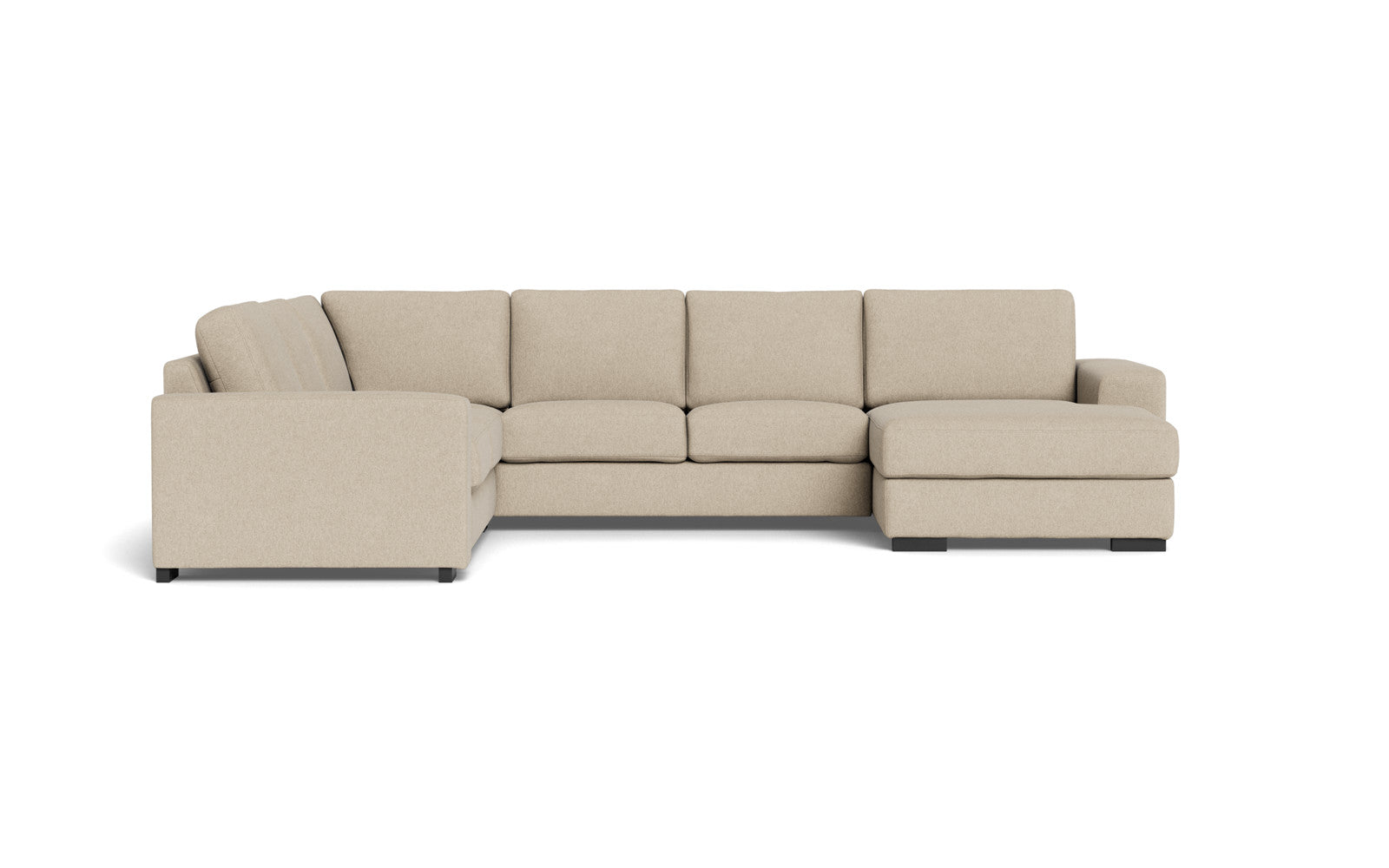 Malmø hjørnesofa og chaiselong - Alis - Irma stof - 1612 linen, Venstrevendt