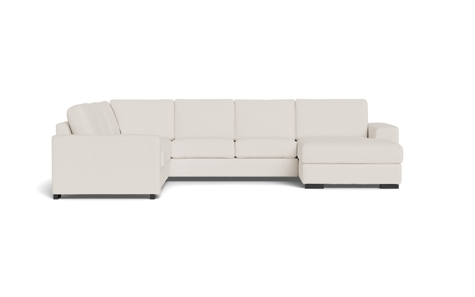 Malmø hjørnesofa og chaiselong - Alis - Mito stof - 4299 pearl, Venstrevendt