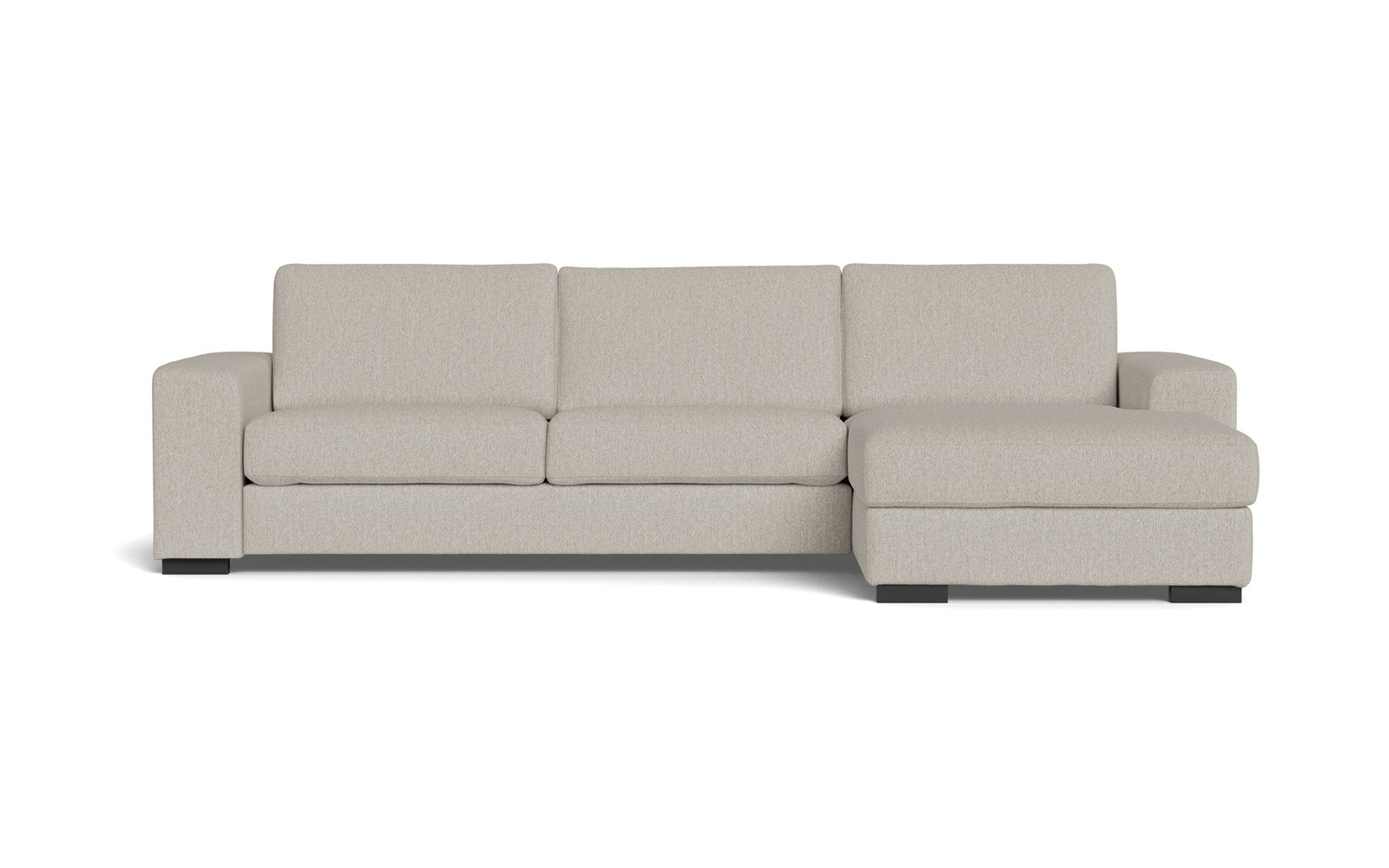 Malmø sofa med chaiselong - Alis (L) - Mito stof - 4297 desert, Højrevendt