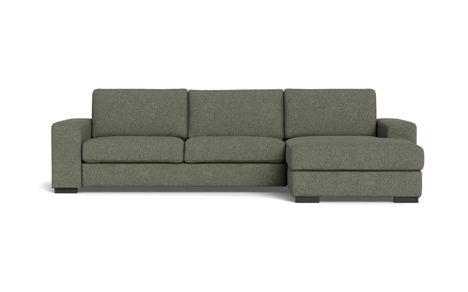 Malmø sofa med chaiselong - Alis (S) - Irma stof - 1614 turtel, Højrevendt