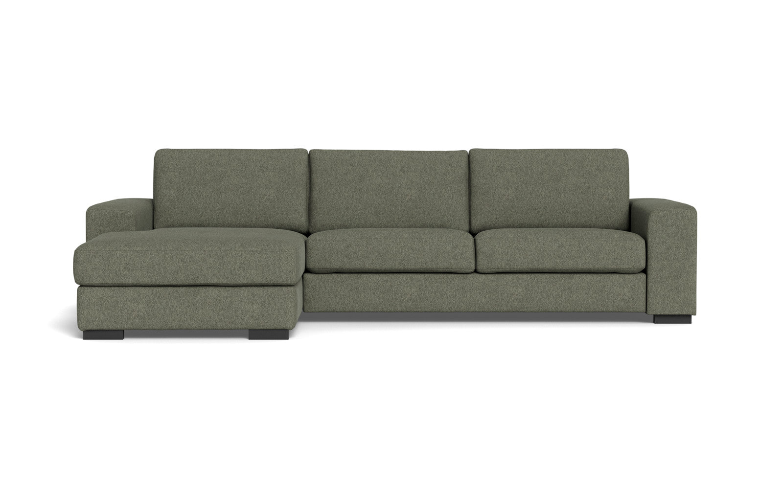 Malmø sofa med chaiselong - Alis (L) - Irma stof - 1614 turtel, Venstrevendt