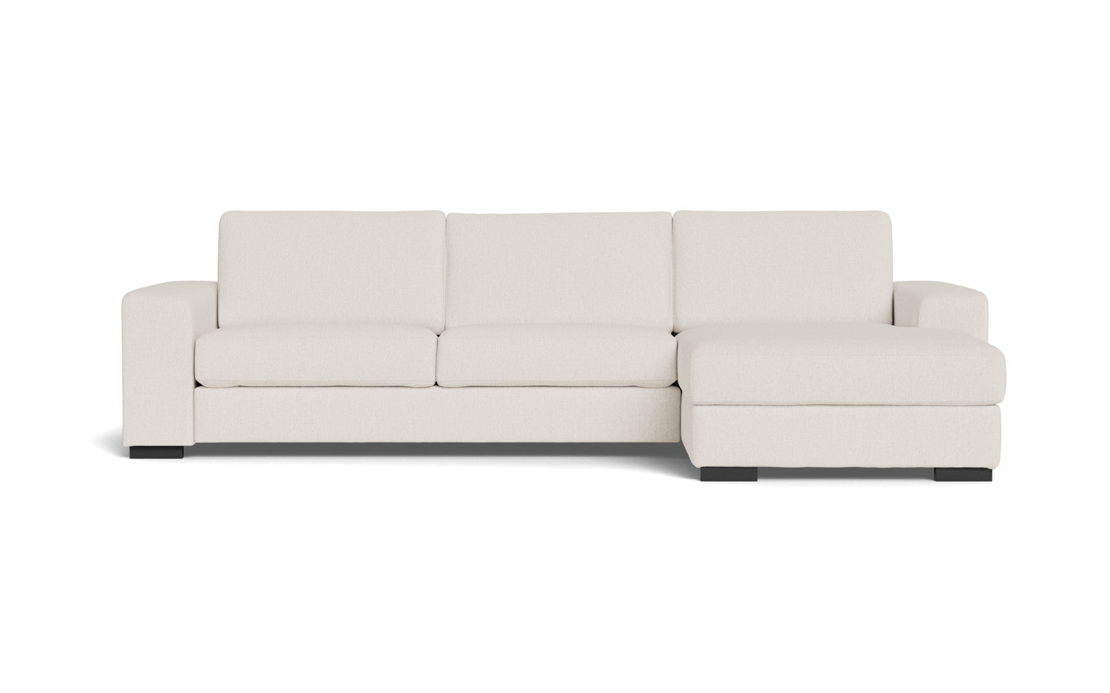 Malmø sofa med chaiselong - Alis (S) - Mito stof - 4299 pearl, Højrevendt