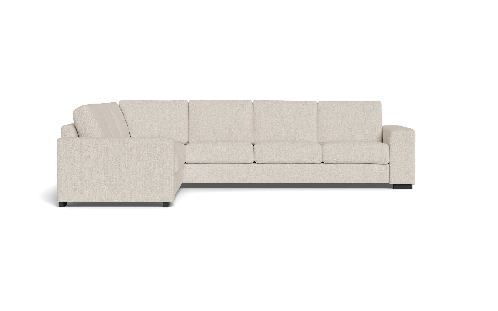 Malmø hjørnesofa - Alis - Mito stof - 4298 beige, Højrevendt