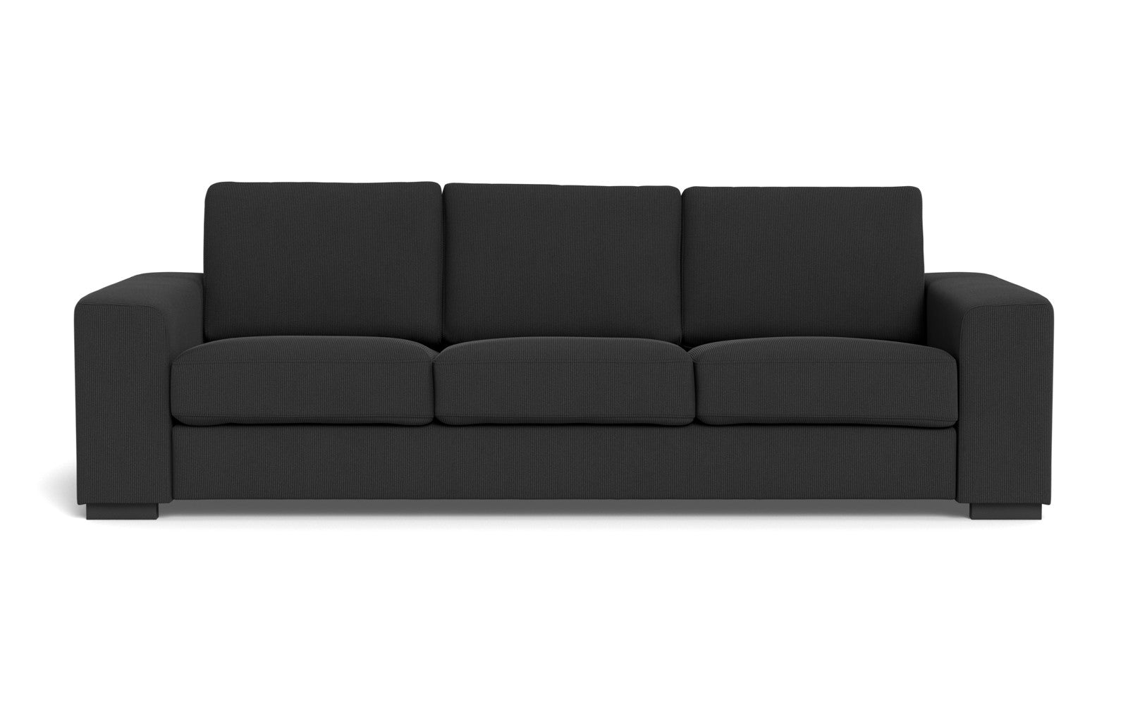 Malmø 3 pers. sofa - Alis - Jump fløjl - Anthracite