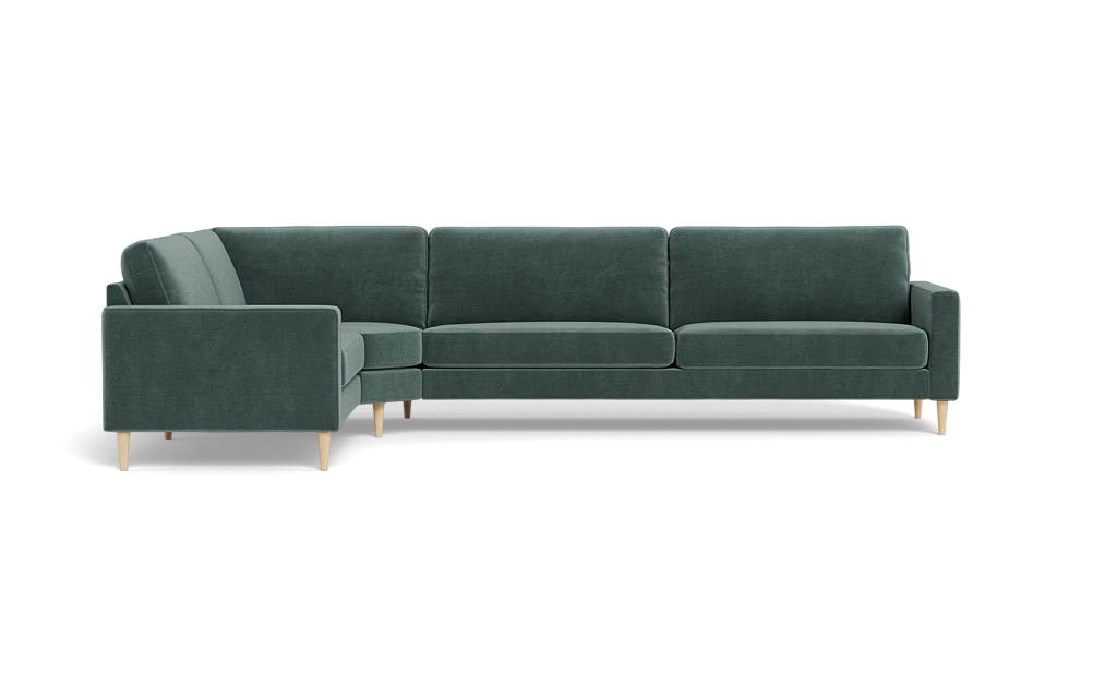 Symfoni 2018 hjørnesofa - armlæn 6 - Adore velour - Niagara