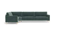 Symfoni 2018 hjørnesofa - armlæn 6 - Adore velour - Niagara