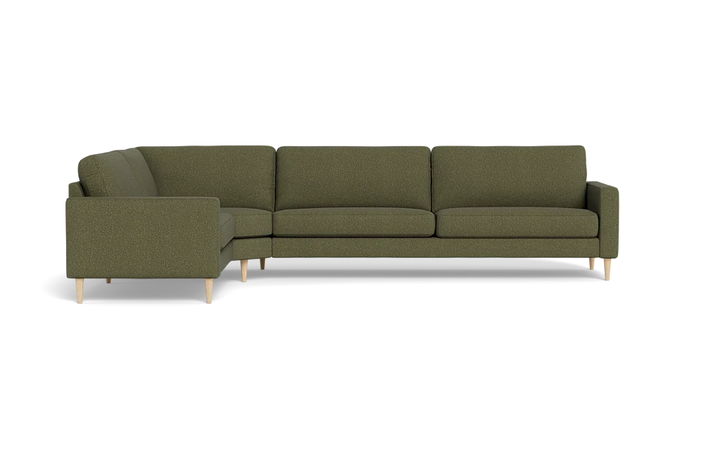 Symfoni 2018 hjørnesofa - armlæn 6 - Brego stof - Green