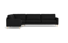 Symfoni 2018 hjørnesofa - armlæn 6 - Vila stof - Black