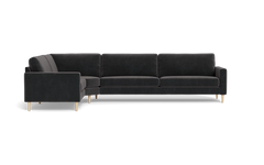 Symfoni 2018 hjørnesofa - armlæn 6 - Adore velour - Anthracite