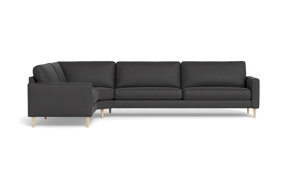 Symfoni 2018 hjørnesofa - armlæn 6 - Oakland stof - Anthracite