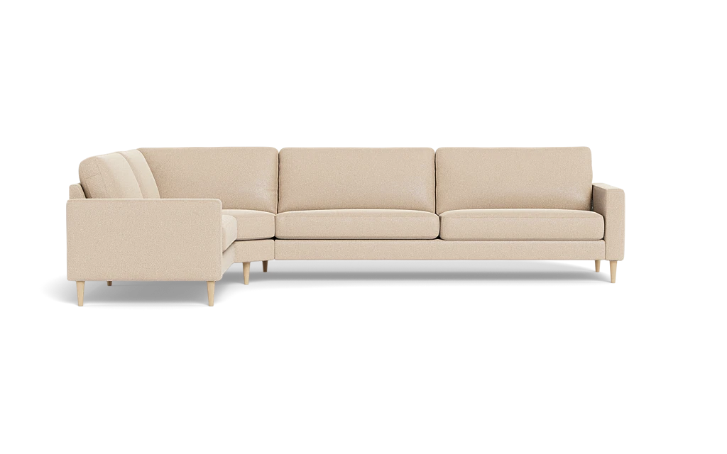 Symfoni 2018 hjørnesofa - armlæn 6 - Bloq stof - Beige