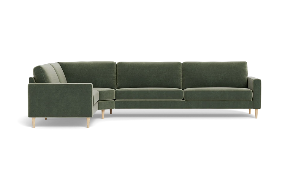 Symfoni 2018 hjørnesofa - armlæn 6 - Adore velour - Hunter