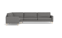 Symfoni 2018 hjørnesofa - armlæn 6 - Rebel stof - Anthracite