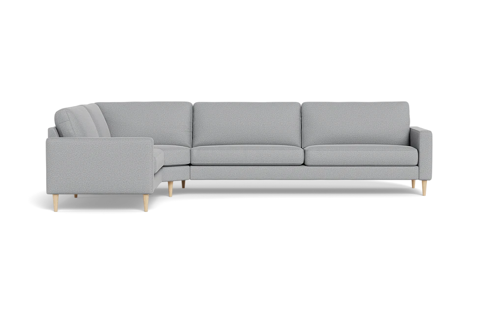 Symfoni 2018 hjørnesofa - armlæn 6 - Oakland stof - Light Grey