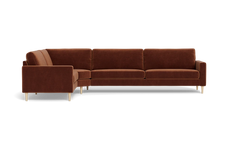 Symfoni 2018 hjørnesofa - armlæn 6 - Adore velour - Copper