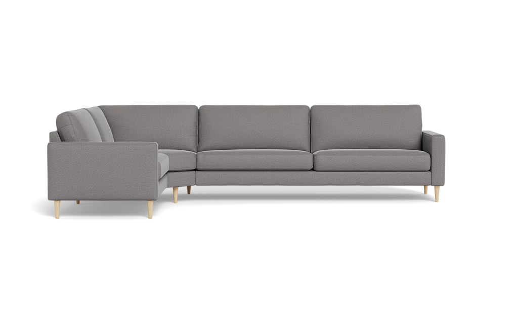 Symfoni 2018 hjørnesofa - armlæn 6 - Oakland stof - Stone