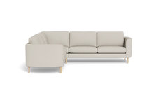 Symfoni 2018 hjørnesofa - armlæn 19 - Idaho stof - Light grey
