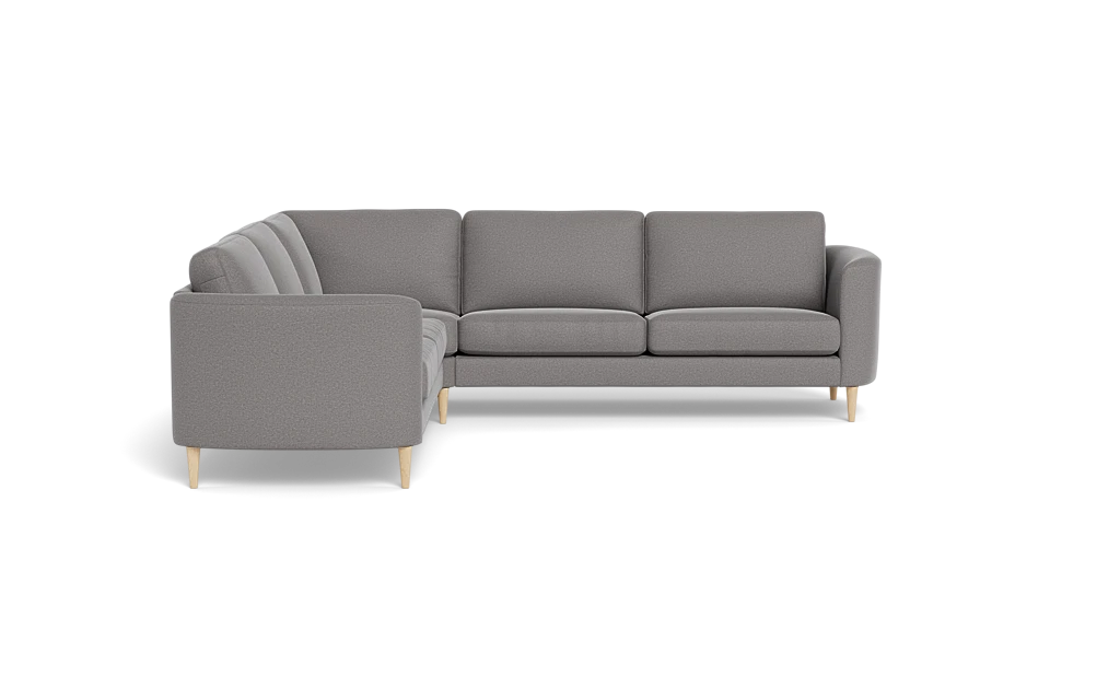 Symfoni 2018 hjørnesofa - armlæn 19 - Oakland stof - Stone