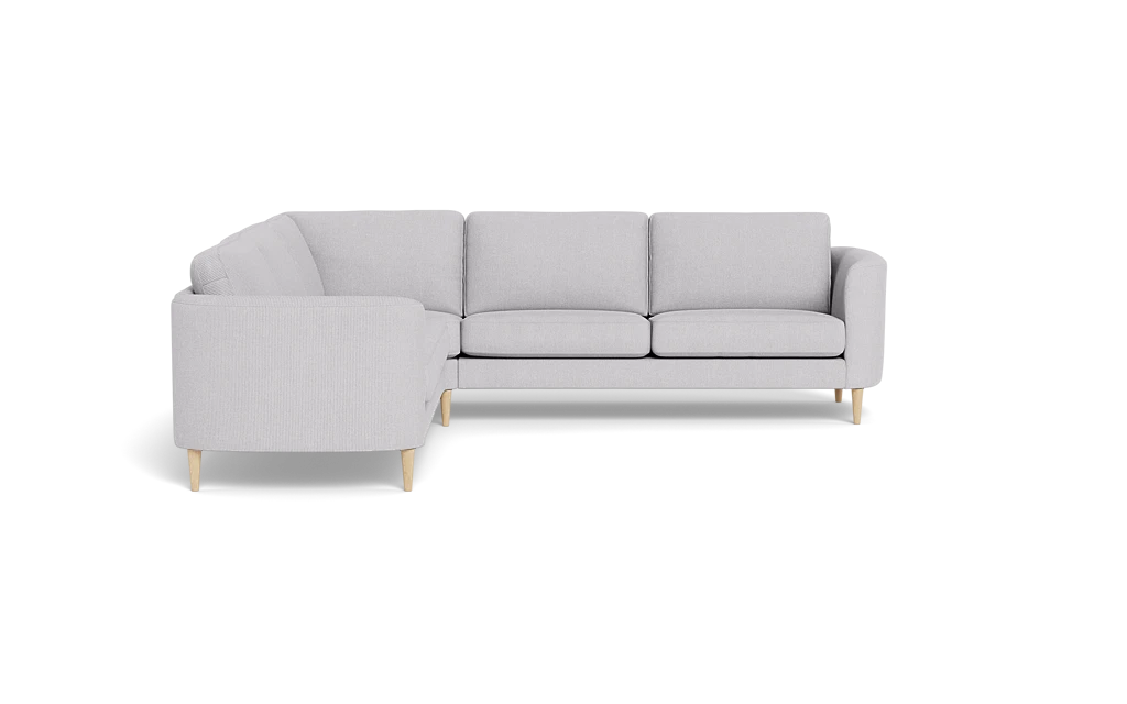 Symfoni 2018 hjørnesofa - armlæn 19 - Rebel stof - Light Grey