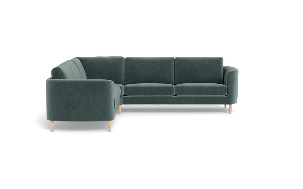Symfoni 2018 hjørnesofa - armlæn 19 - Adore velour - Niagara