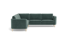 Symfoni 2018 hjørnesofa - armlæn 19 - Adore velour - Niagara