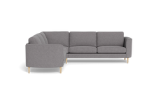 Symfoni 2018 hjørnesofa - armlæn 19 - Montana stof - Grey