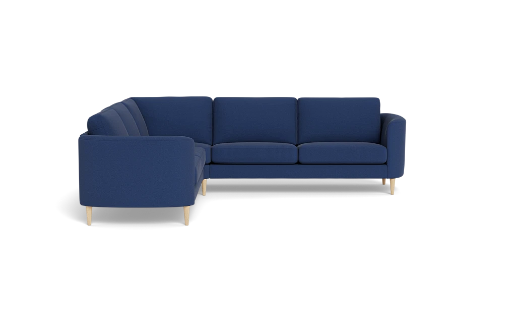 Symfoni 2018 hjørnesofa - armlæn 19 - New Ocean stof - Dark blue