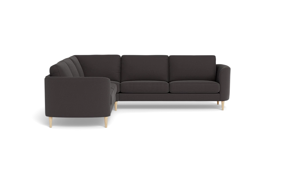 Symfoni 2018 hjørnesofa - armlæn 19 - Bloq stof - Antracite