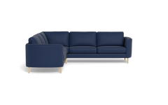 Symfoni 2018 hjørnesofa - armlæn 19 - Oakland stof - Dark Blue