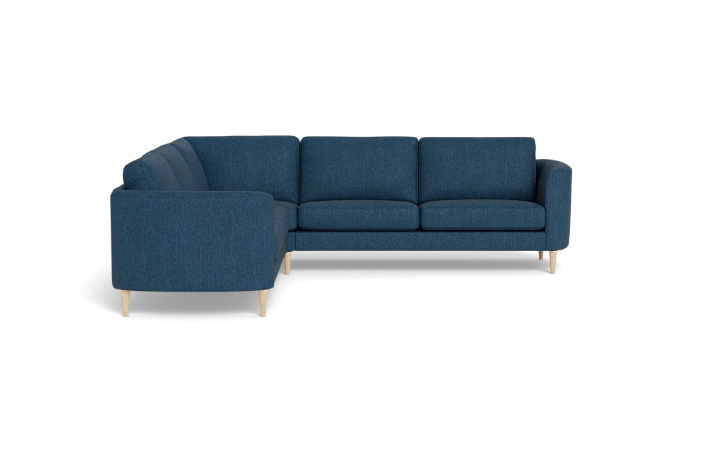 Symfoni 2018 hjørnesofa - armlæn 19 - Vila stof - Dark Blue