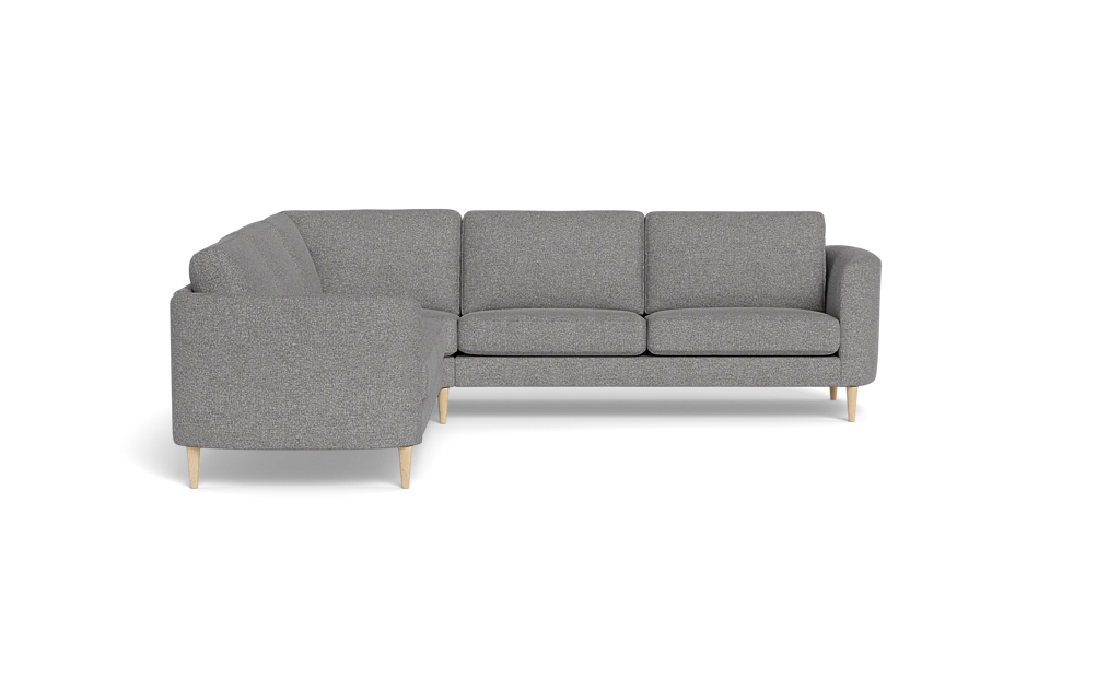Symfoni 2018 hjørnesofa - armlæn 19 - Chronotex stof - Zinc