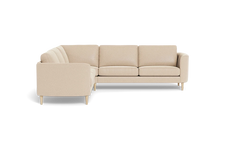 Symfoni 2018 hjørnesofa - armlæn 19 - Bloq stof - Beige