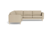 Symfoni 2018 hjørnesofa - armlæn 19 - Brego stof - Beige