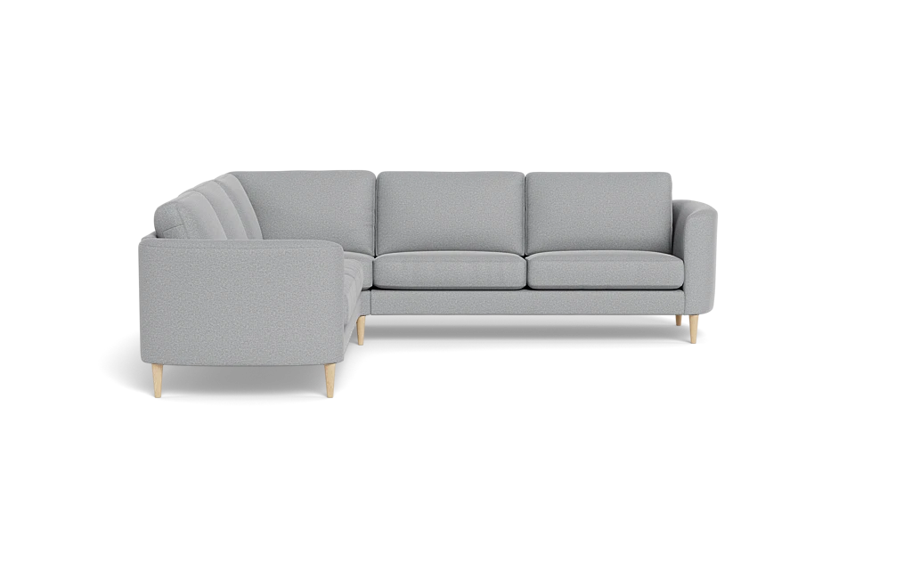 Symfoni 2018 hjørnesofa - armlæn 19 - Oakland stof - Light Grey