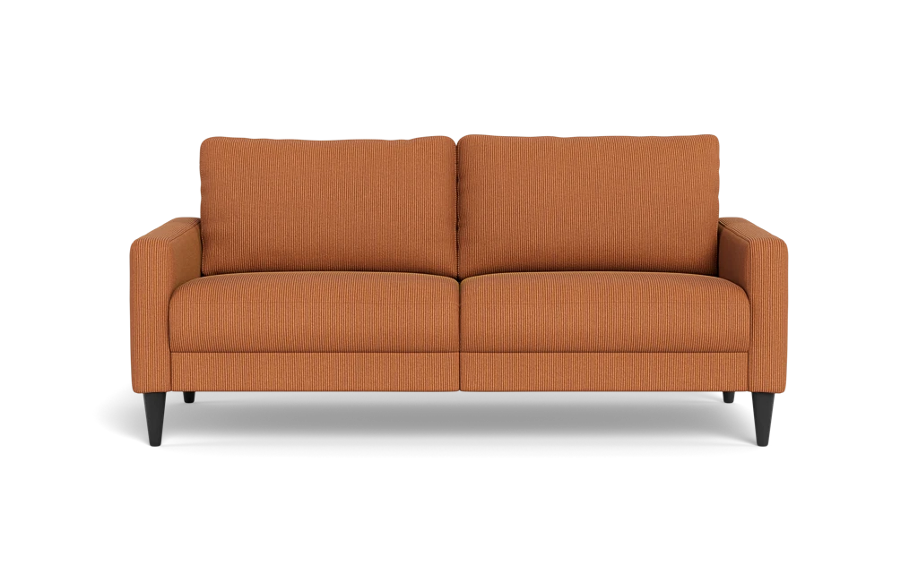 Stamford 2543 2,5 pers. sofa - Rebel stof - Cognac