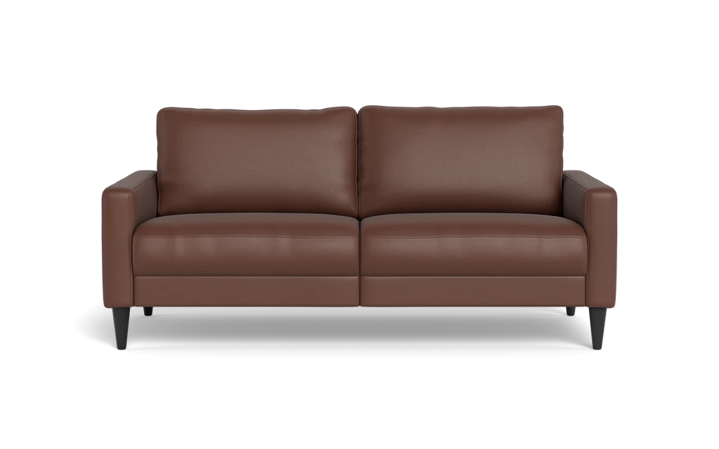 Stamford 2543 2,5 pers. sofa - Semianilin/spalt læder - Marrone