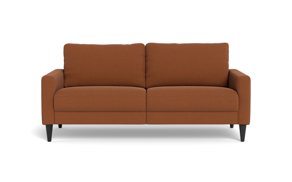 Stamford 2543 2,5 pers. sofa - Bloq stof - Cognac